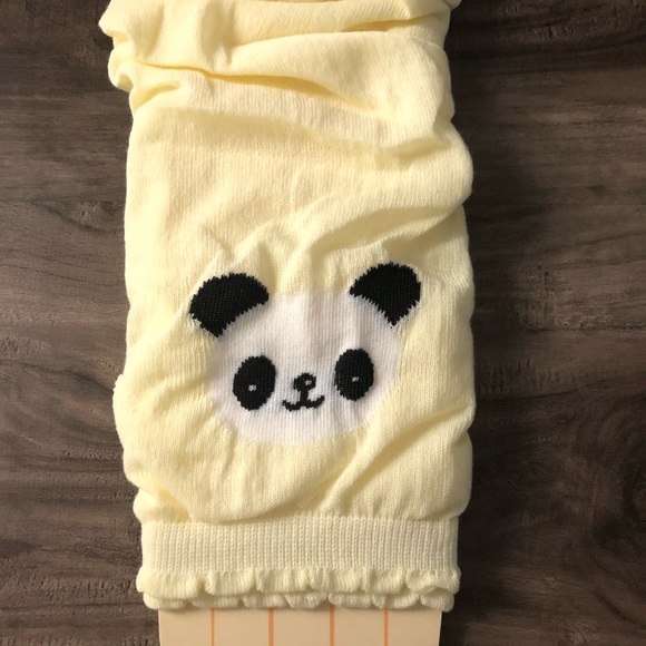 NWT Yellow Panda Arm Sleeve - Picture 1 of 4